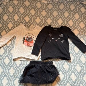 Halloween Carter’s Girls Outfits Size 2T